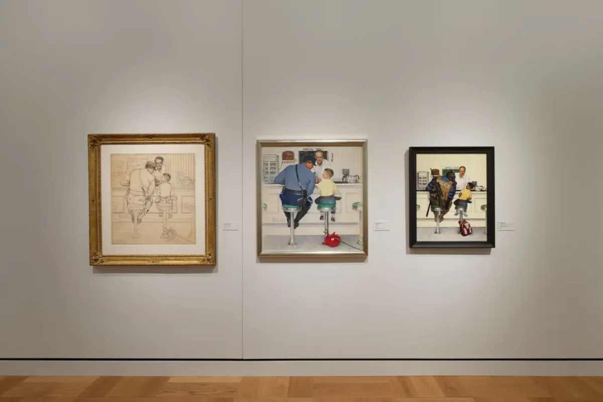 The Runaway di Norman Rockwell