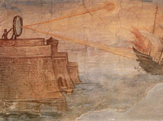 Sono esistiti davvero gli specchi ustori di Archimede?