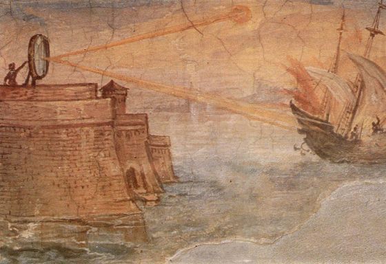 Sono esistiti davvero gli specchi ustori di Archimede?